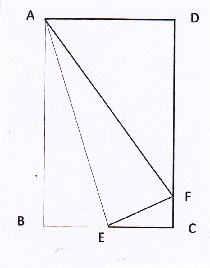 図形の折り返しと三角形の相似の証明 解き方 現役塾講師のわかりやすい中学数学の解き方
